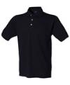 H100 Cotton Pique Polo Shirt Navy colour image